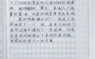 蛋炒饭作文怎么写_蛋炒饭作文写作技巧