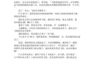 第一次坐飞机作文怎么写_坐飞机流程和感受