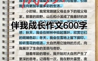 什么伴我成长作文600字怎么写_如何写出高分成长作文