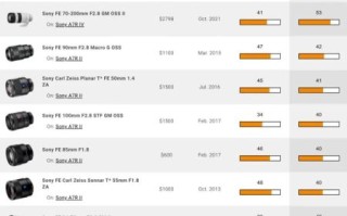 索尼微单镜头怎么选_索尼微单镜头推荐2024