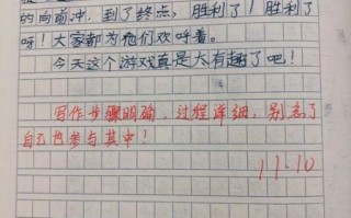 四年级上册第五单元作文怎么写_如何把一次游戏写生动