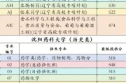 沈阳药科大学招生专业有哪些_录取分数线是多少