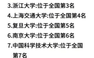 十大名牌大学排名_如何选择适合自己的名校