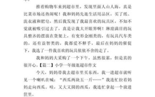 逛超市作文怎么写_逛超市作文开头怎么写