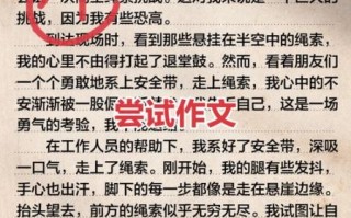 尝试作文600字怎么写_如何写出高分尝试作文