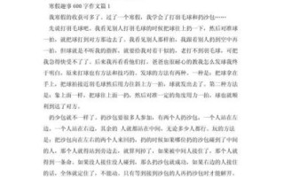 假期趣事作文600字怎么写_有哪些写作技巧