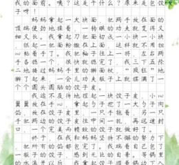包饺子作文400字怎么写_包饺子作文怎么写才生动