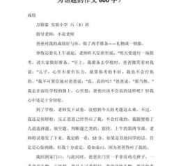 六年级作文怎么写_如何提升作文分数