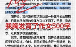 摸胸作文怎么写_摸胸作文写作技巧