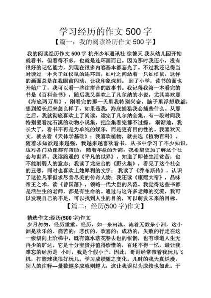 如何写好一篇500字作文_500字作文写作技巧-第3张图片-星辰妙记