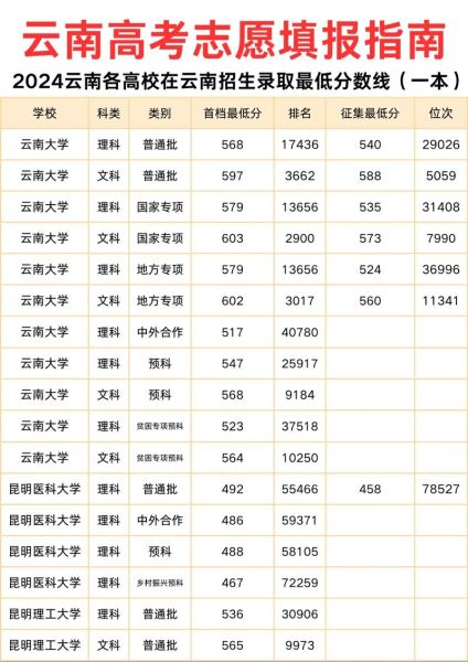 云南省大学排名前十有哪些_云南高校录取分数线是多少-第3张图片-星辰妙记 云南省大学排名前十有哪些_云南高校录取分数线是多少-第3张图片-星辰妙记
