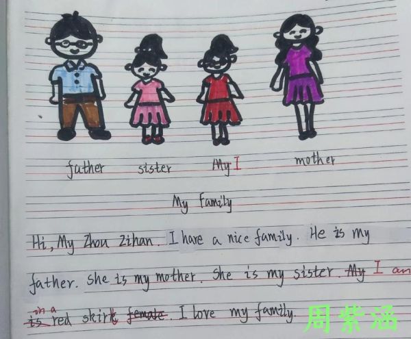 my_family_essay怎么写-第3张图片-星辰妙记