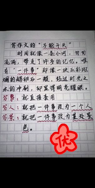小学生作文怎么写_作文开头怎么写-第2张图片-星辰妙记