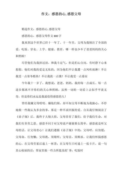 感恩作文怎么写_如何写出真情实感-第1张图片-星辰妙记