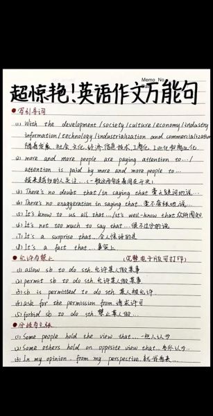 成人高考英语作文万能句子怎么写_成人高考英语作文万能句子有哪些-第1张图片-星辰妙记