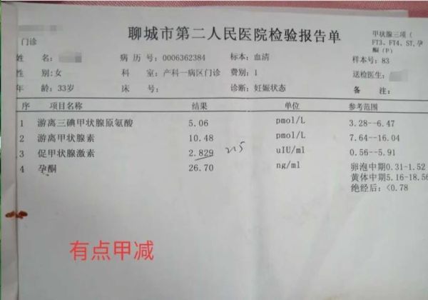 孕妇甲状腺正常值是多少_孕期甲减对胎儿影响大吗-第3张图片-星辰妙记