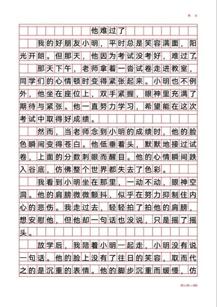 他伤心了作文怎么写_小学生写人作文技巧-第2张图片-星辰妙记 他伤心了作文怎么写_小学生写人作文技巧-第2张图片-星辰妙记