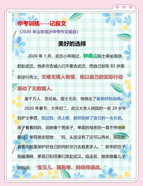 中学生如何写好记叙文_记叙文写作技巧有哪些-第1张图片-星辰妙记