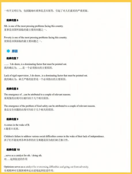 考研英语一作文万能模板怎么用_如何拿高分-第3张图片-星辰妙记