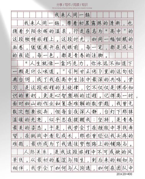 八年级作文怎么写_600字作文如何拿高分-第2张图片-星辰妙记