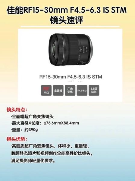 佳能镜头怎么选_EF镜头和RF镜头区别-第2张图片-星辰妙记
