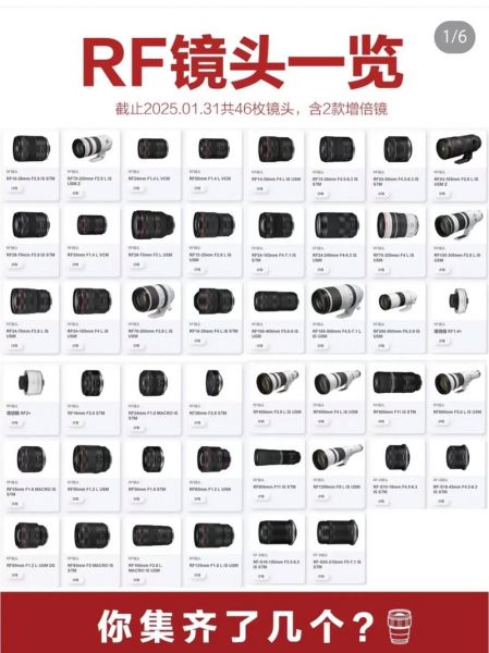 佳能RF镜头有哪些_佳能RF镜头怎么选-第3张图片-星辰妙记