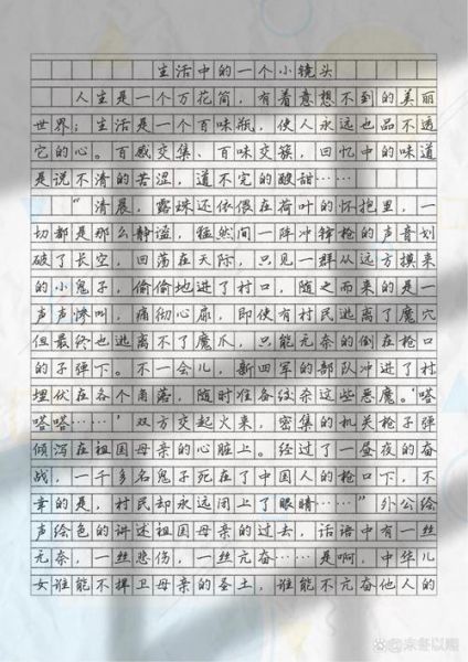 如何镜头写作_镜头语言怎么写-第2张图片-星辰妙记