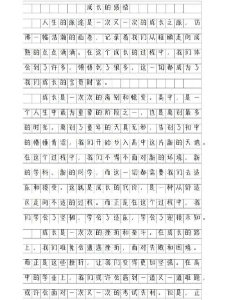 如何写好成长感悟类作文_成长感悟类作文素材哪里找-第3张图片-星辰妙记