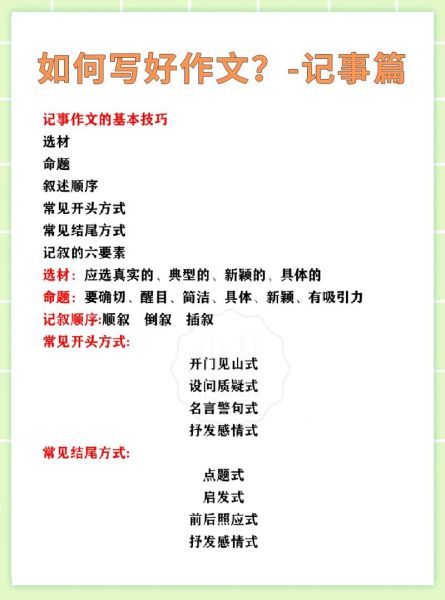 如何提高写作水平_作文写作技巧有哪些-第1张图片-星辰妙记