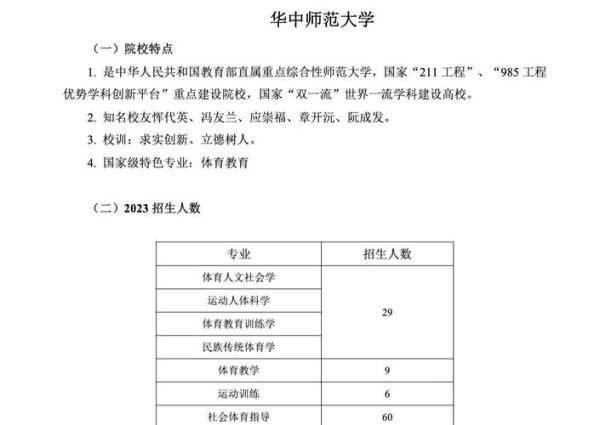 华中师范大学体育学院怎么样_就业前景如何-第1张图片-星辰妙记
