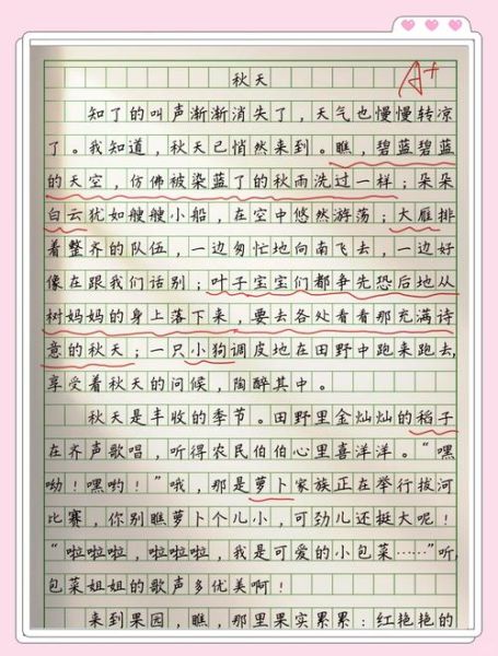 如何描写秋天景色_秋天作文怎么写-第1张图片-星辰妙记