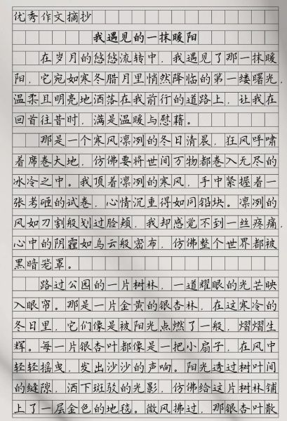 五年级优秀作文怎么写_如何写出高分作文-第2张图片-星辰妙记