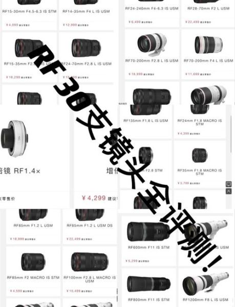 RF镜头群怎么选_RF镜头群推荐-第3张图片-星辰妙记
