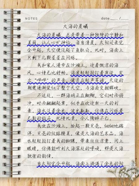 大海的作文怎么写_大海作文开头怎么写-第1张图片-星辰妙记