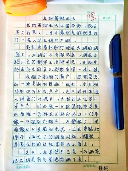 五年级下册暑假作文怎么写_如何写出800字-第2张图片-星辰妙记