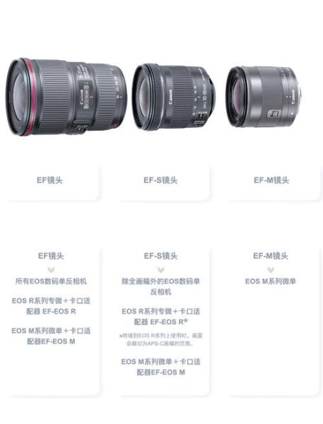佳能EF镜头怎么选_佳能EF镜头和RF镜头区别-第3张图片-星辰妙记