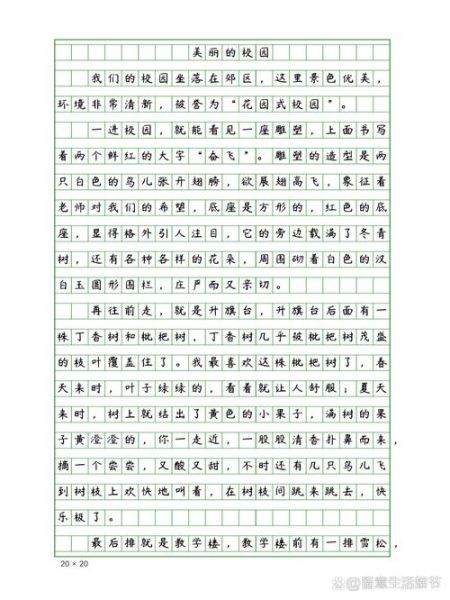 如何写好一篇学校作文_学校作文400字怎么写-第3张图片-星辰妙记