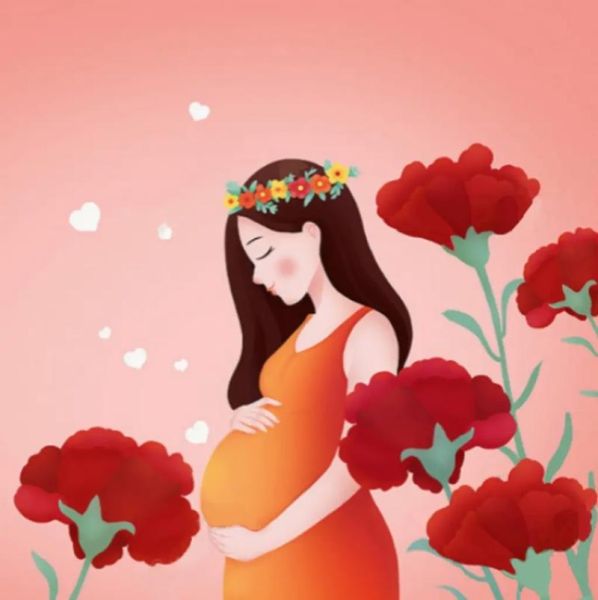 孕妇卡通图片哪里找_孕妇卡通头像怎么画-第2张图片-星辰妙记
