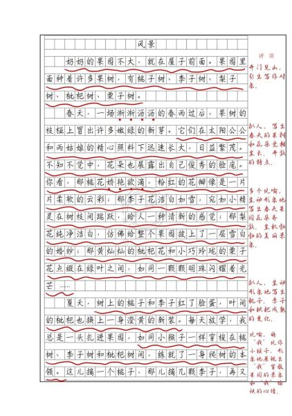 六年级上册第一单元作文怎么写_写景作文开头技巧-第3张图片-星辰妙记