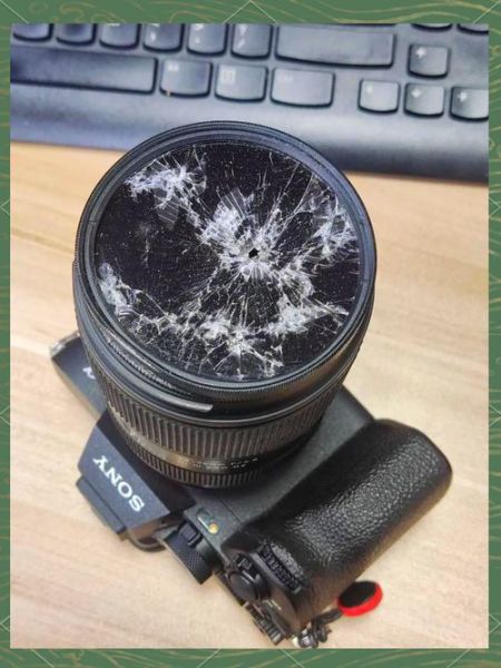 单反镜头碎了怎么办_维修费用要多少-第2张图片-星辰妙记