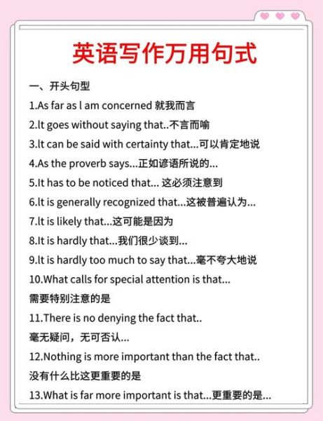 七年级下册英语作文怎么写_常见句型有哪些-第1张图片-星辰妙记