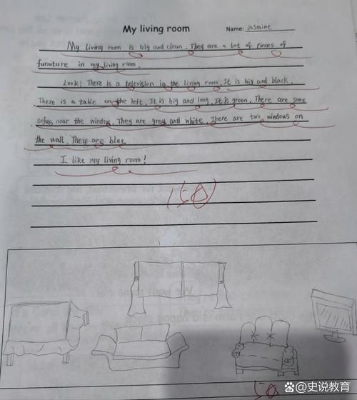 四年级英语作文怎么写_四年级下册英语作文范例-第1张图片-星辰妙记