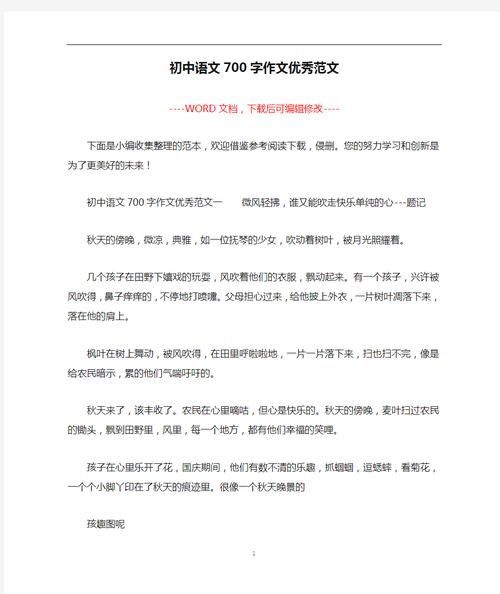 初中生如何写好700字作文_700字作文写作技巧-第3张图片-星辰妙记