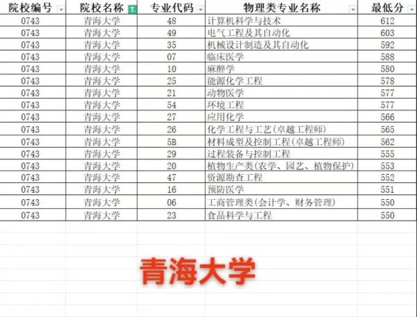 青海大学是几本_青海大学录取分数线-第3张图片-星辰妙记