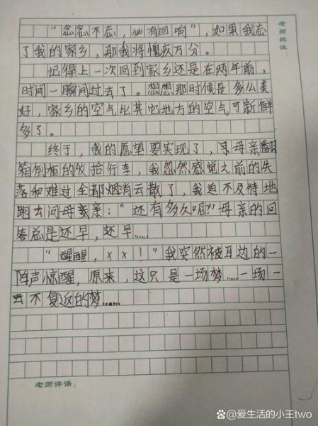 六年级第五单元作文怎么写_如何写出真情实感-第3张图片-星辰妙记