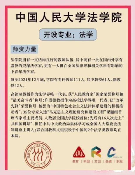 中国人民大学法学院怎么样_如何报考中国人民大学法学院-第1张图片-星辰妙记