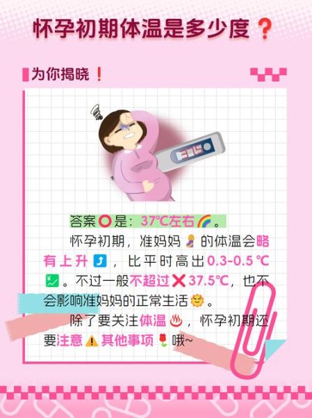 孕妇体温正常值是多少_孕期体温偏高怎么办-第1张图片-星辰妙记