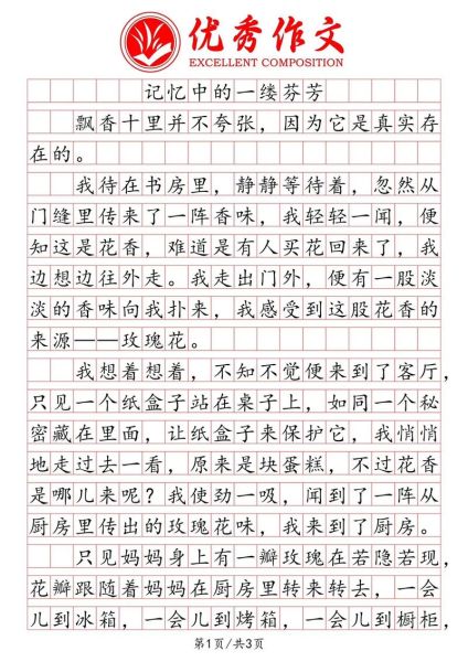 记忆中的一幕怎么写_作文开头如何写才动人-第3张图片-星辰妙记