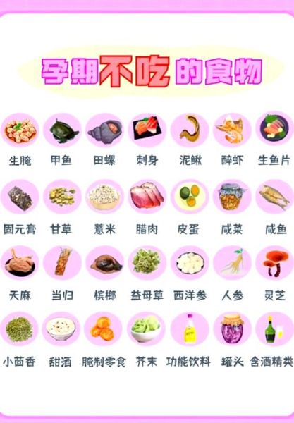 孕妇不能吃哪些食物_孕妇饮食禁忌有哪些-第1张图片-星辰妙记