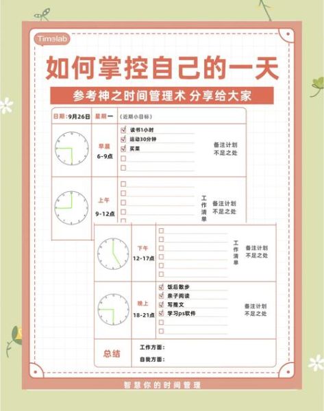 如何珍惜时间_时间管理的有效方法-第1张图片-星辰妙记